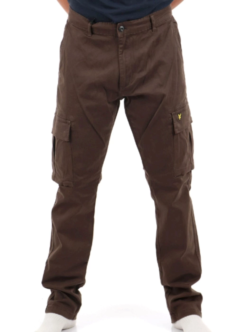 Lyle & Scott Cargo Pants Men X514 Coffee