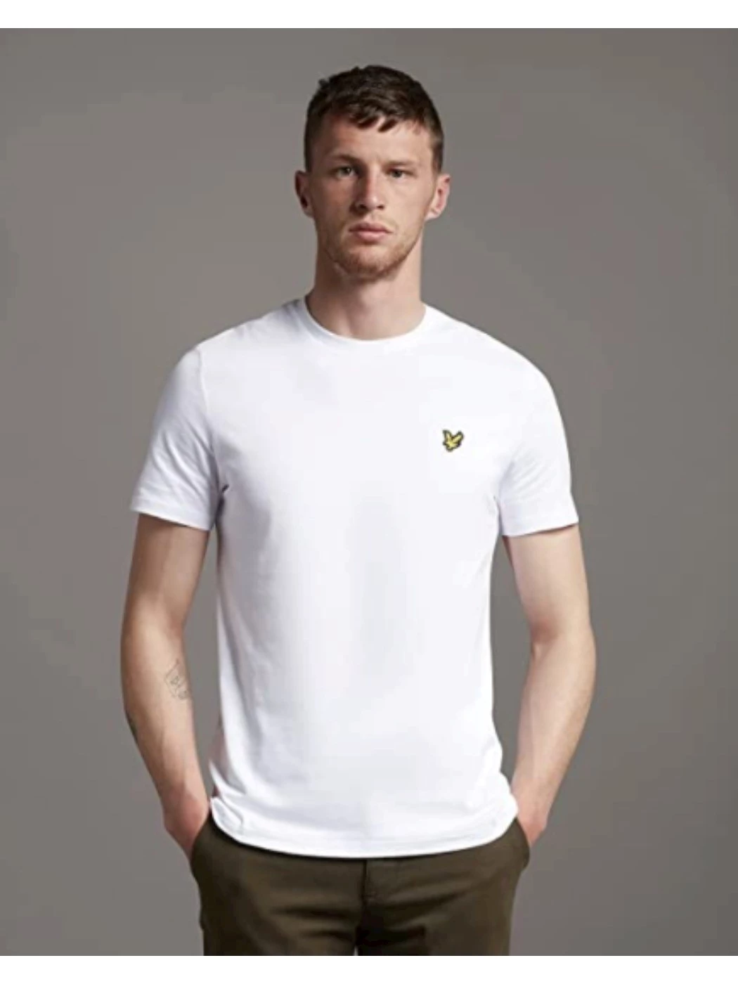 Lyle and Scott T Shirt Uomo Bianca