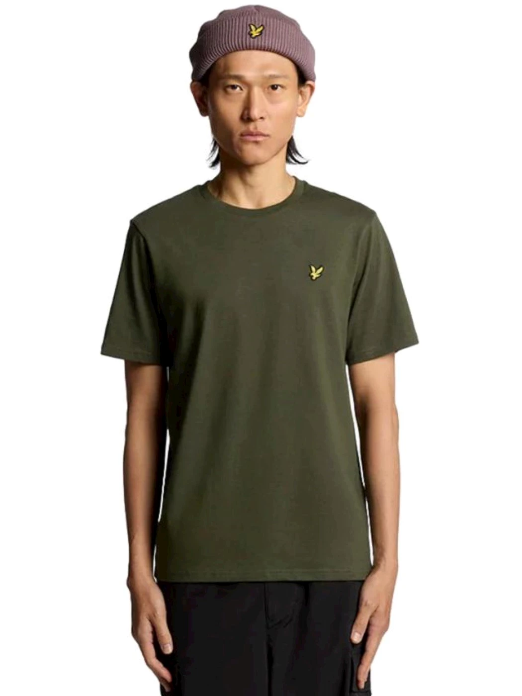 Lyle & Scott T-shirt girocollo in cotone Deep Depths