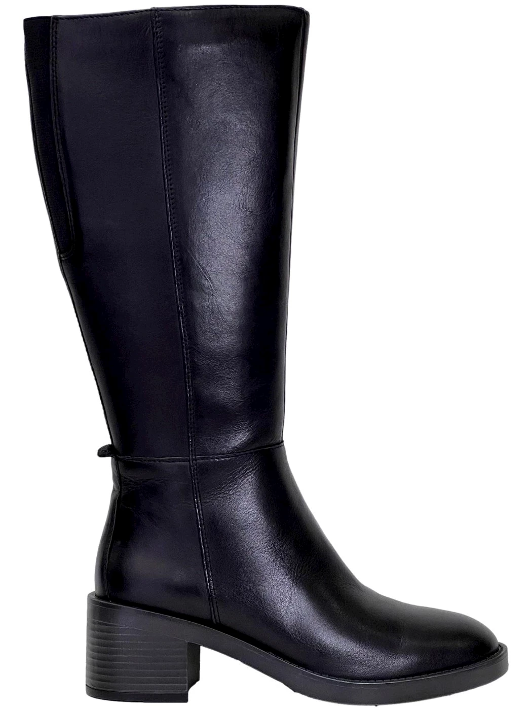 Bueno per VUEVA Stivale in pelle Nero da donna