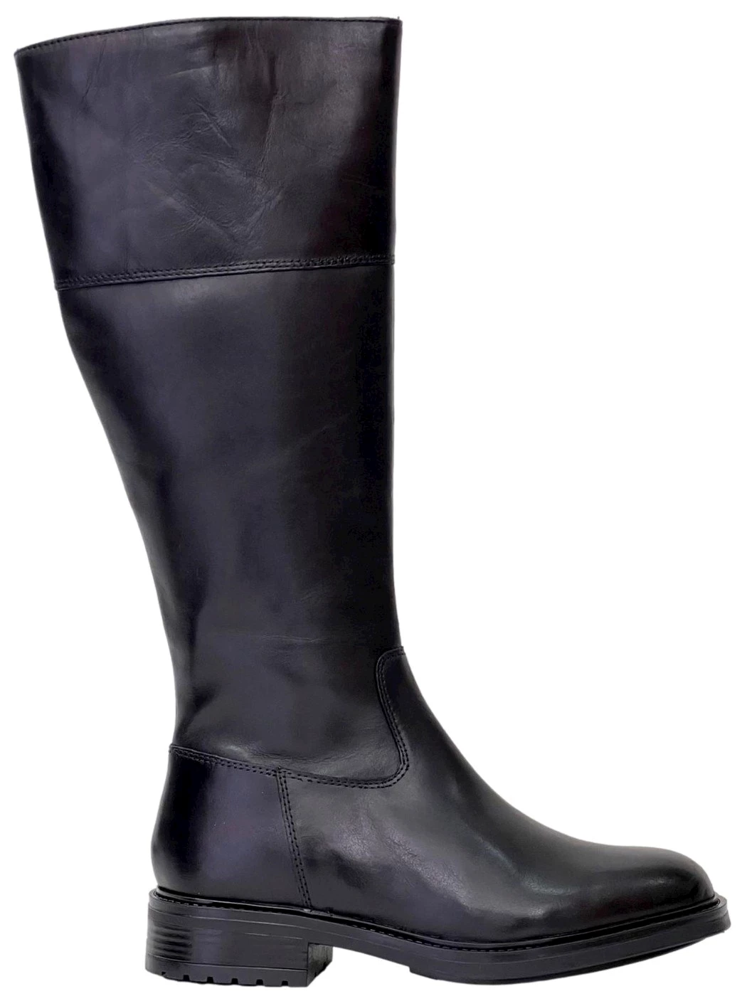 Bueno per VUEVA stivale donna in pelle nero