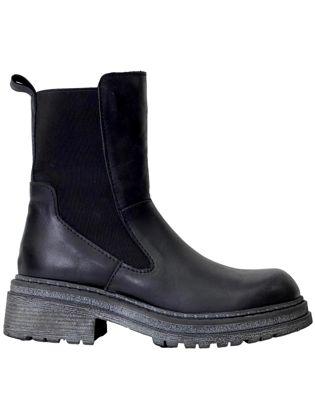 Bueno tronchetti in pelle da donna WD2111 NERO