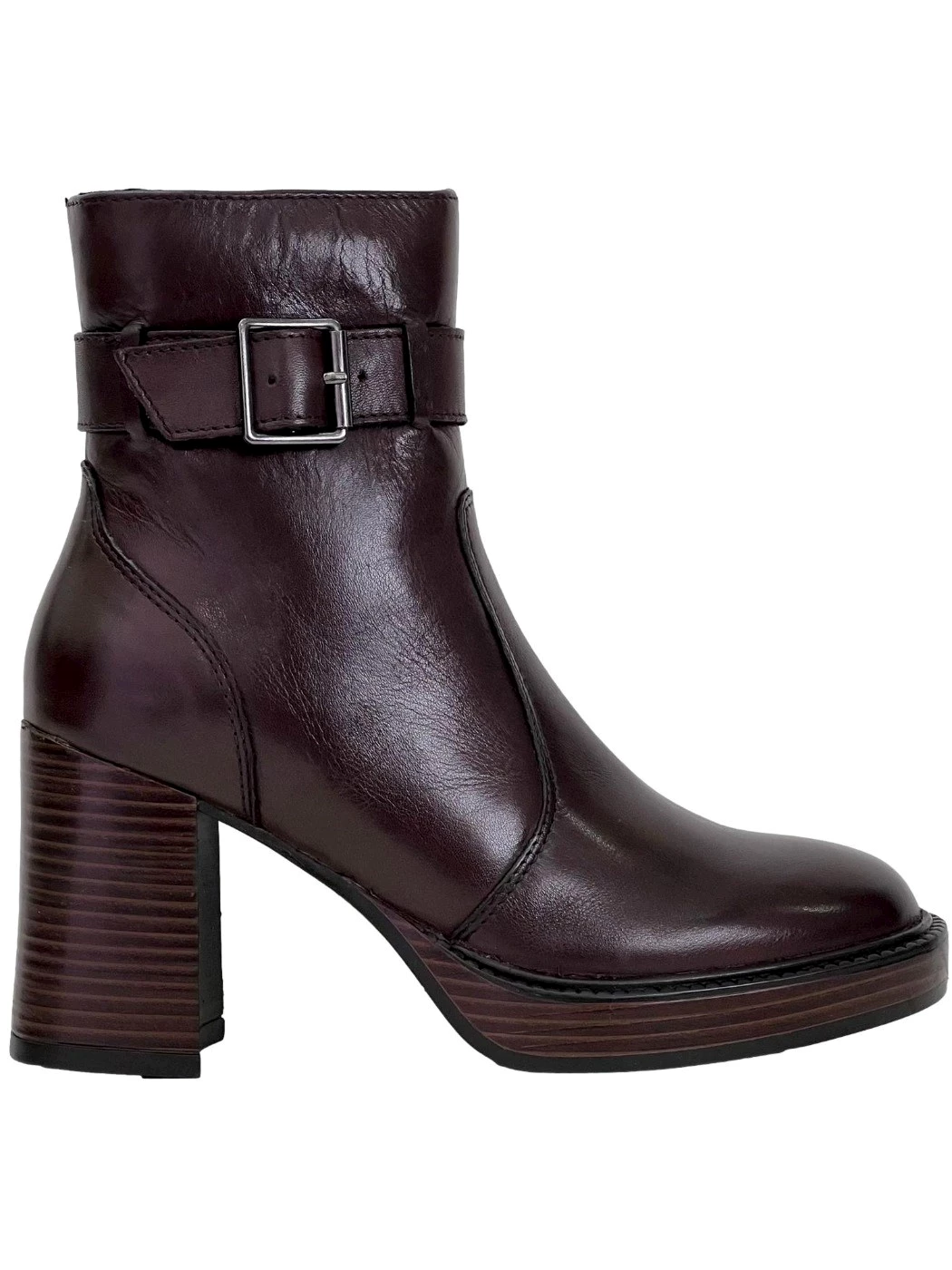 Bueno per VUEVA stivaletto in pelle Brown Donna