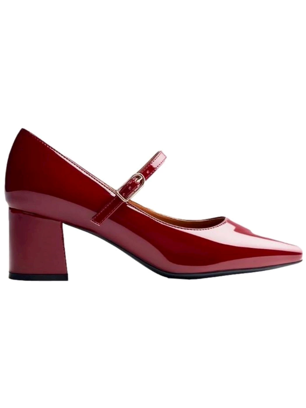 GIOSEPPO Scarpe tacco effetto vernice Wndham 73270-P-BURDEOS