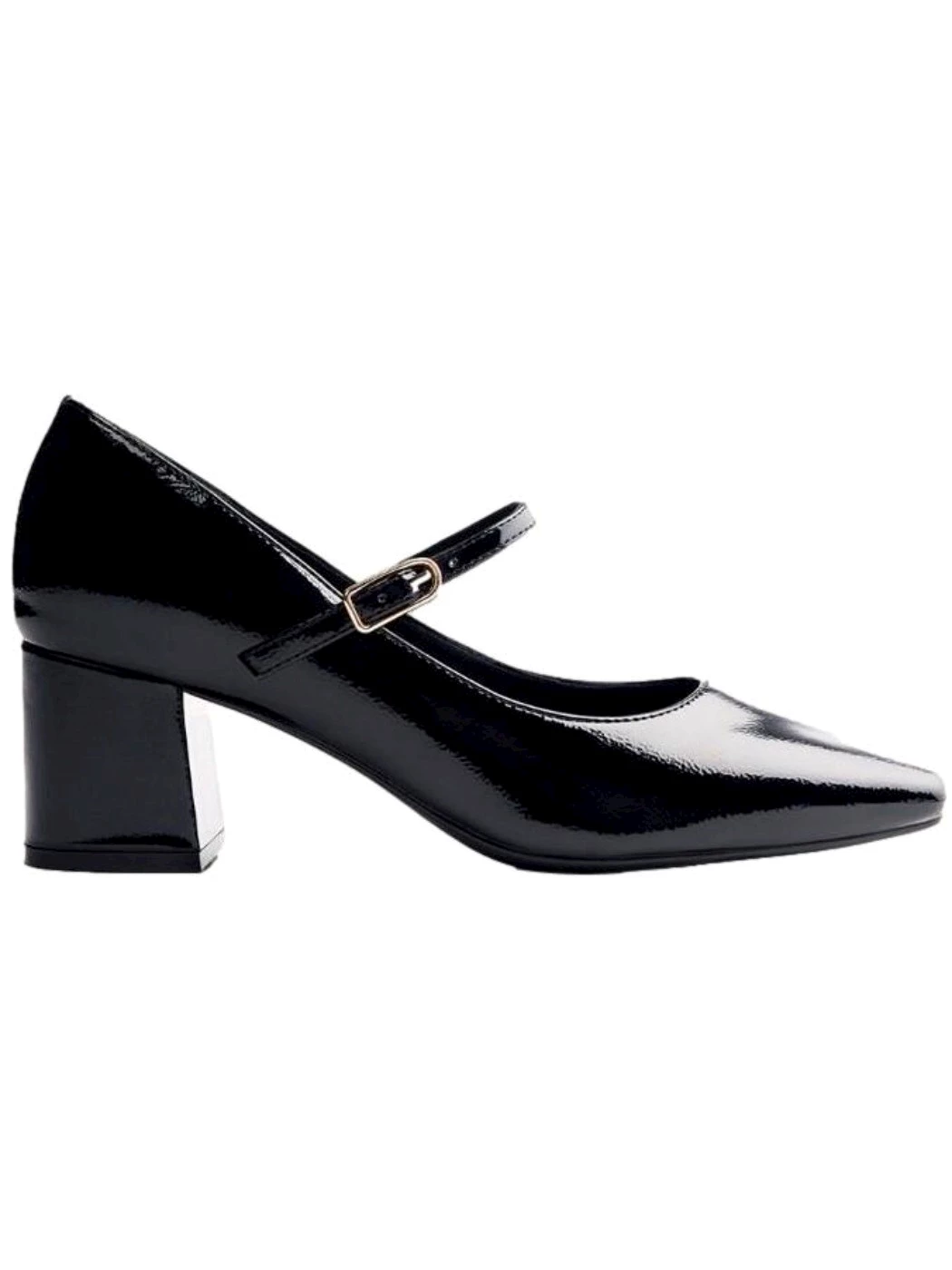 GIOSEPPO Scarpe tacco effetto vernice Windham 73270-P-NEGRO