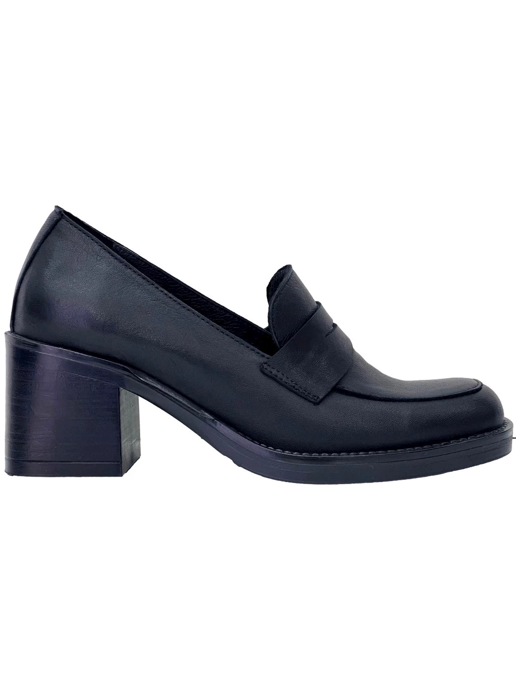 Bueno Mocassino in Pelle fondo gomma WV5903