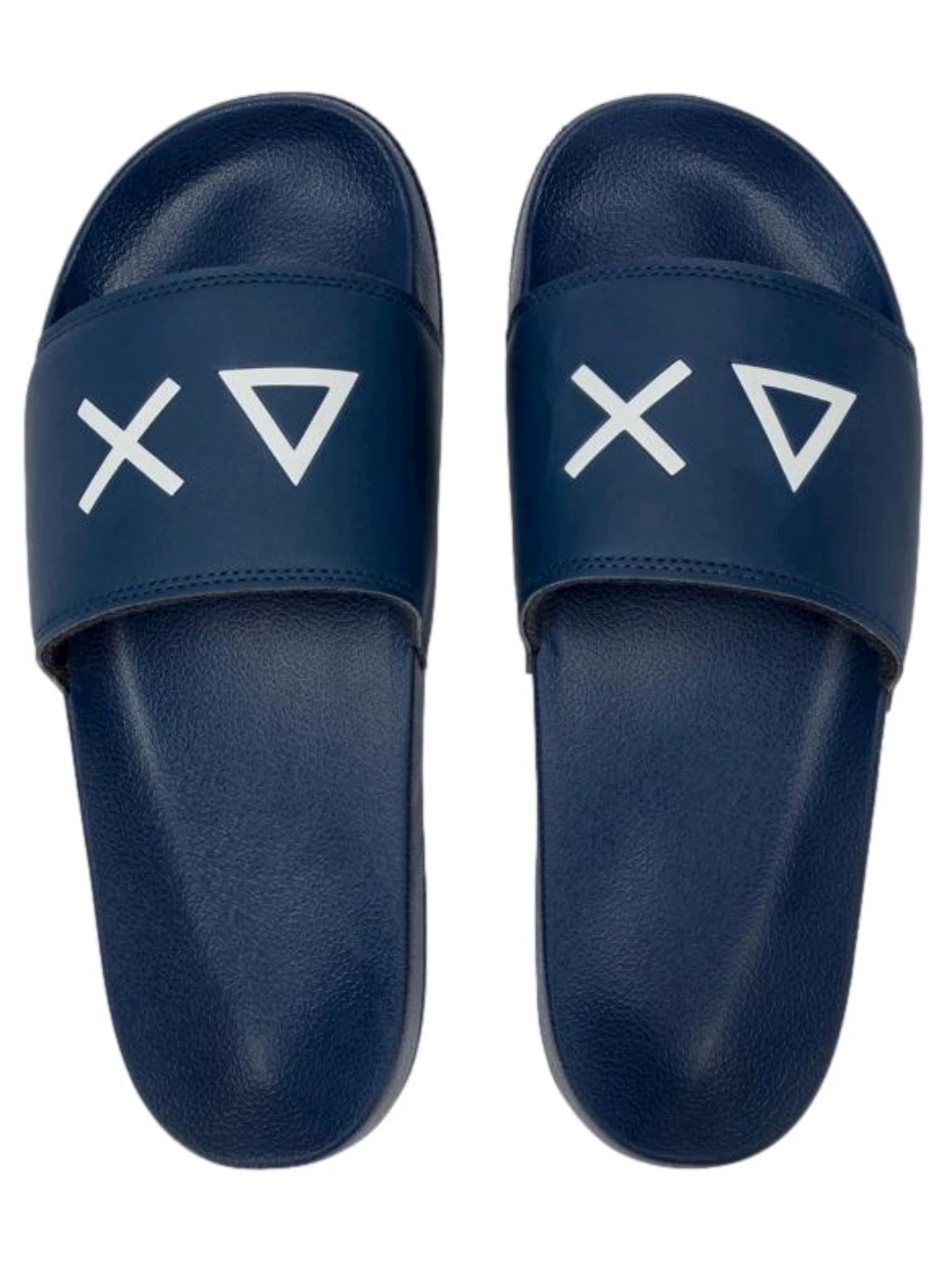 SUN68 Ciabatte in PU Uomo X36110 07 Navy