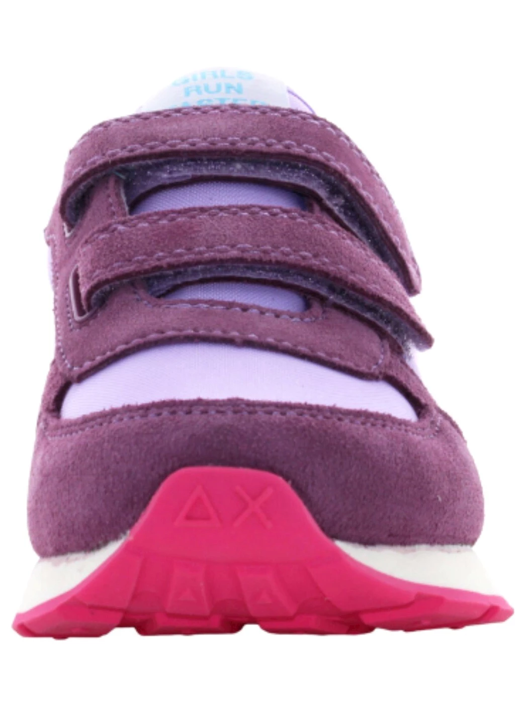Sun68 Girl ally solid nylon Sneakers Bambina lilla
