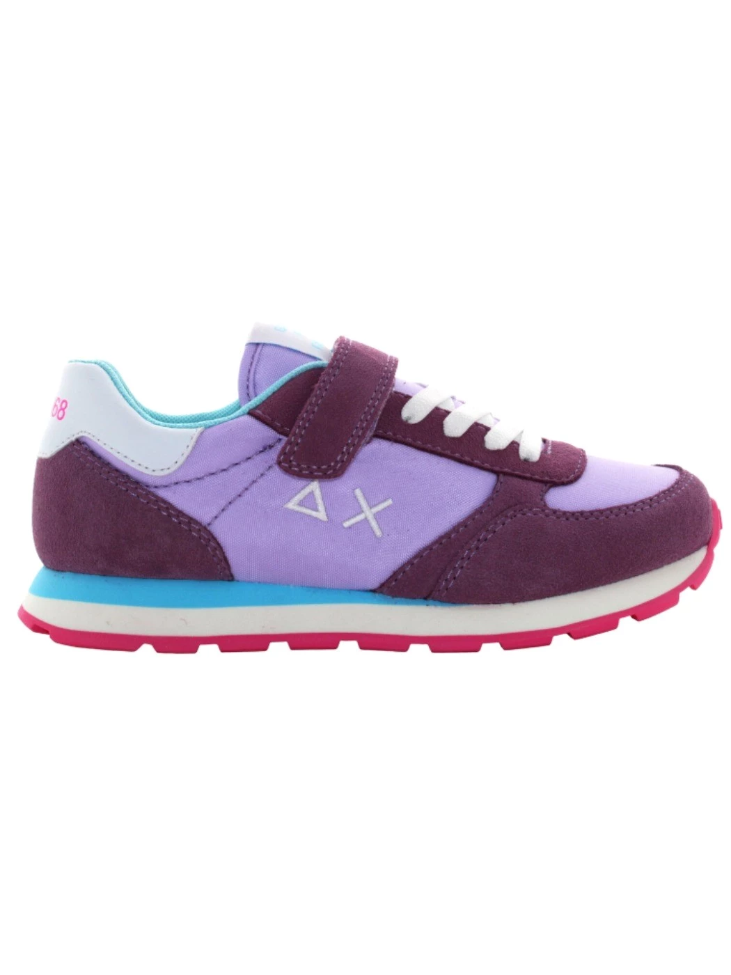 Sun68 Girl ally solid nylon kid sneakers Bambina