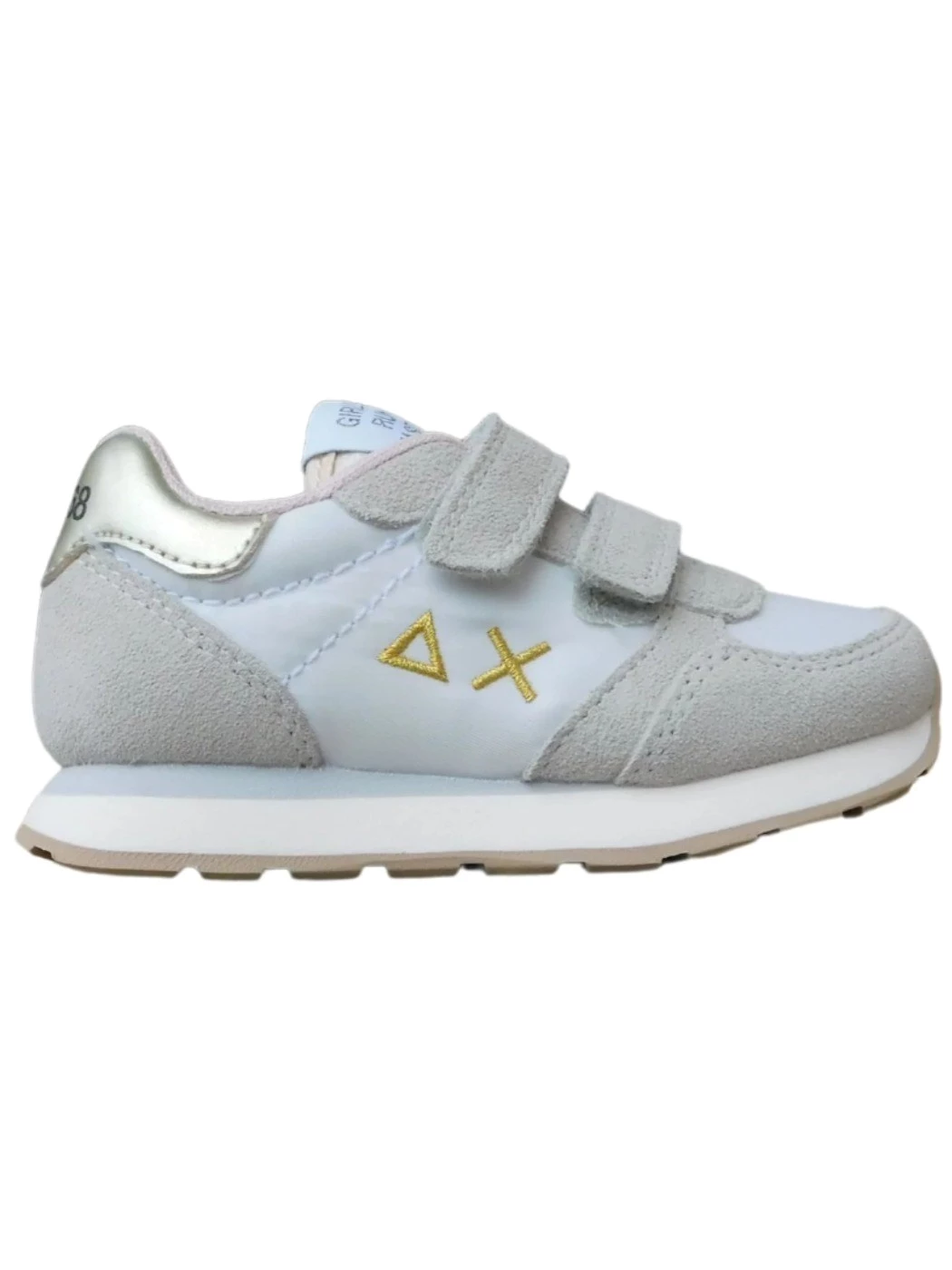 Sun68 Girl ally gold silver sneakers bambina