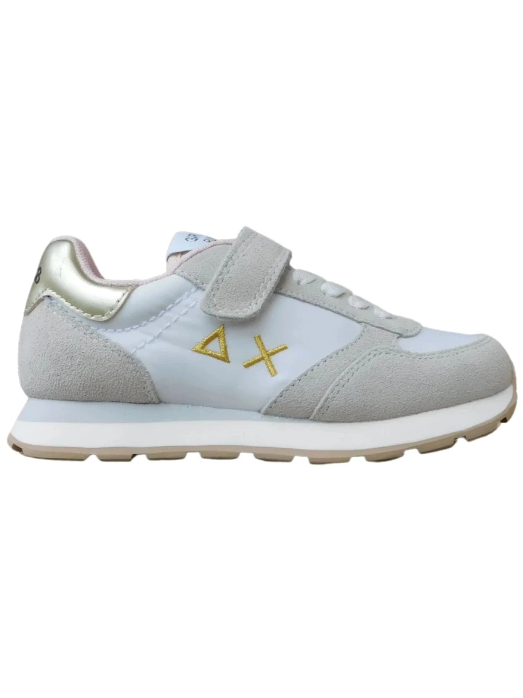 Sun68 Girl ally gold silver Sneakers Bambina